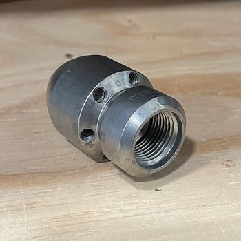 Bullet-Style Sewer Nozzle, Available In 3/8″ & 1/2″ NPT