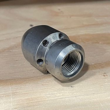 Bullet-Style Sewer Nozzle, Available In 3/8″ & 1/2″ NPT
