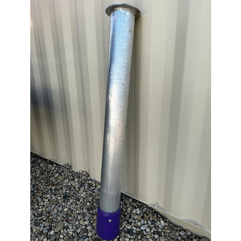 5′ × 6″ Flat‑Face Aluminum Dig Tube image