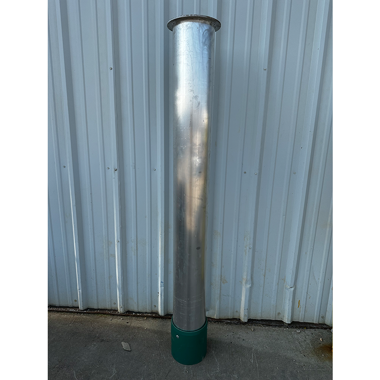 6′ × 8″ Flat‑Face Aluminum Dig Tube image