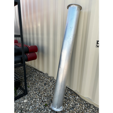 6′ × 8″ Flat‑Face Aluminum Dig Tube Extension