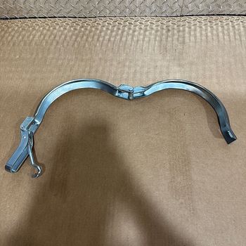 8″ Flat‑Face Locking Clamp