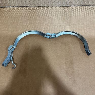 8″ Flat‑Face Locking Clamp