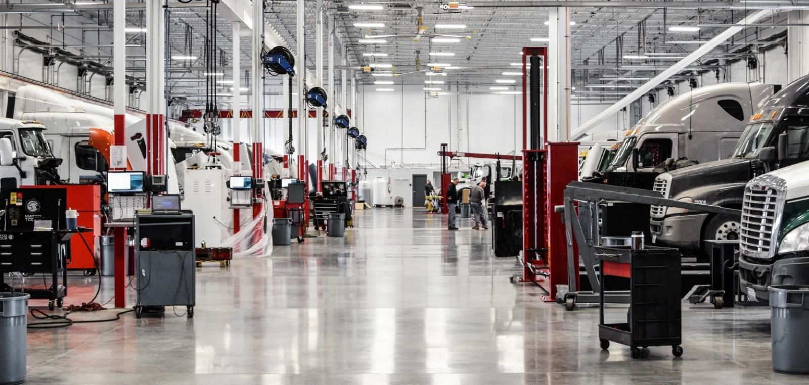 Transwest Trucks Service Garage